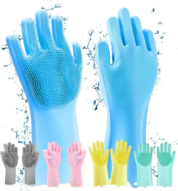 Silicone Washing Full Magic Gloves