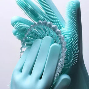 Silicone Washing Full Magic Gloves