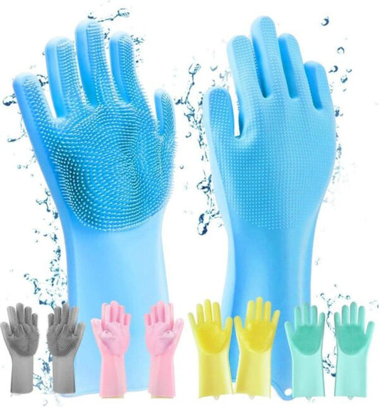 Silicone Washing Full Magic Gloves