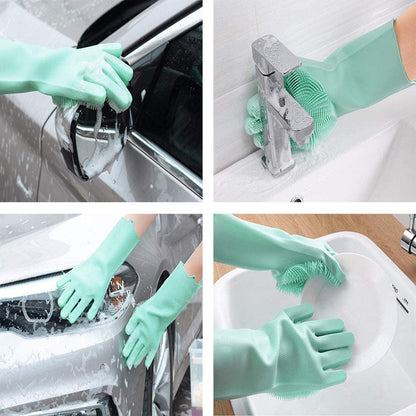 Silicone Washing Full Magic Gloves