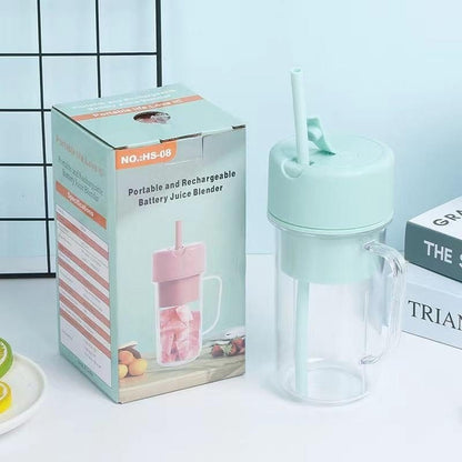 500ml Portable Fruit Juicer With Straw