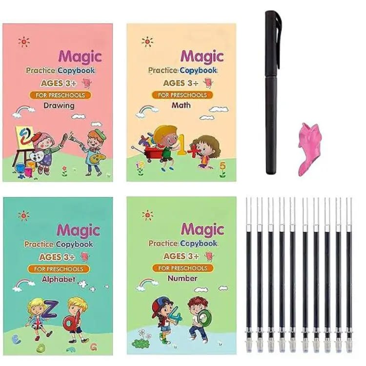 Magic Practice Copybook For Kids