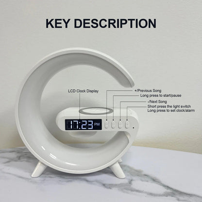 Wireless Charging Speaker Lamp